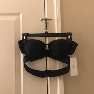 Bikini top and bottom, black. Size m